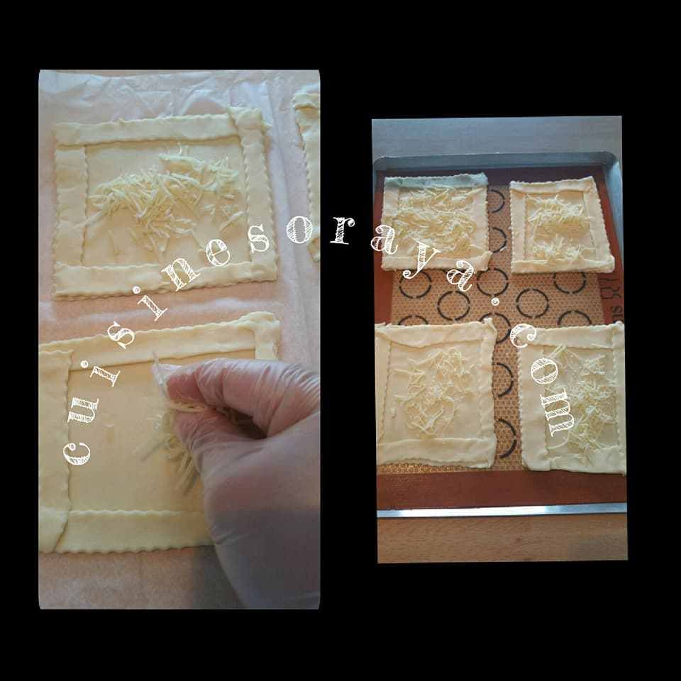 Feuilletés épinards et chèvre