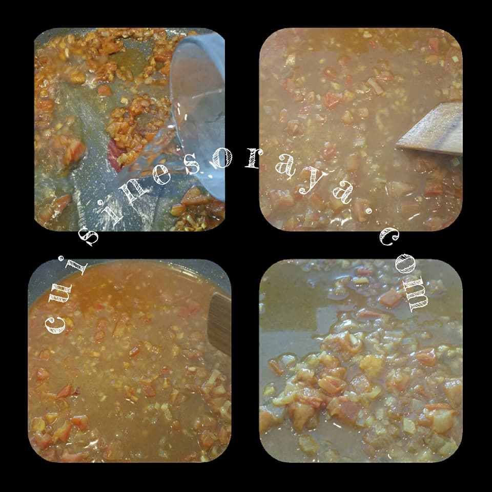 Poisson et crevette au lait de coco