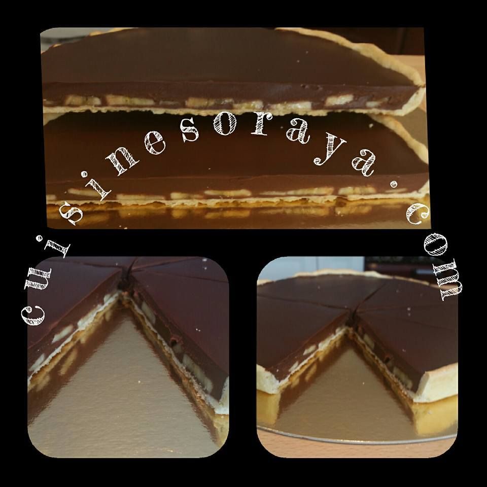 Tarte choco - banane