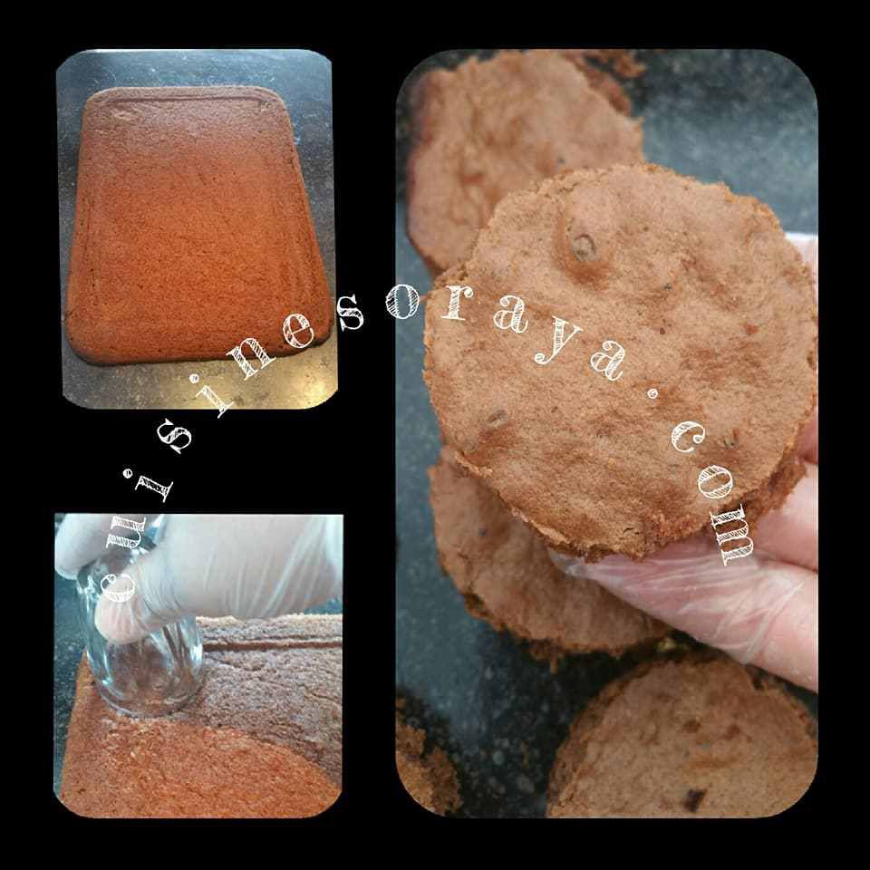 Gâteau choco, crème de lait et noix de coco