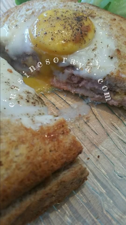 Croque madame revisité