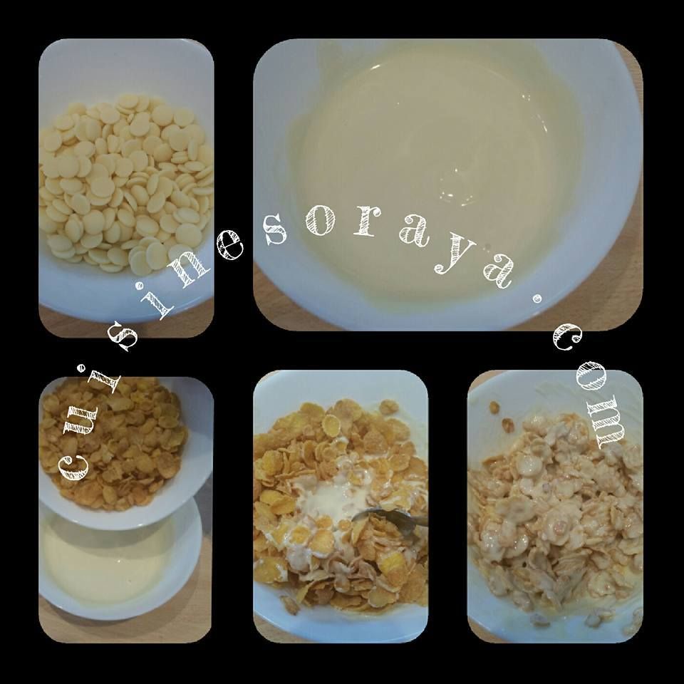 Mini-bouchées chocolat riz soufflé et Roses des sables