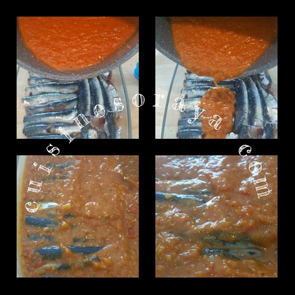 Sardines fraîches à la tomate