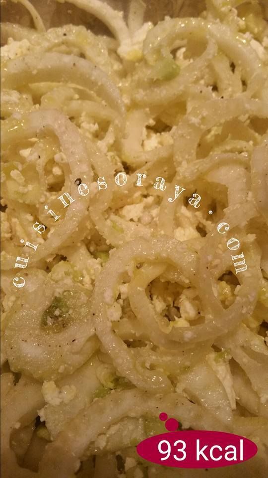 Salade de fenouil au fromage