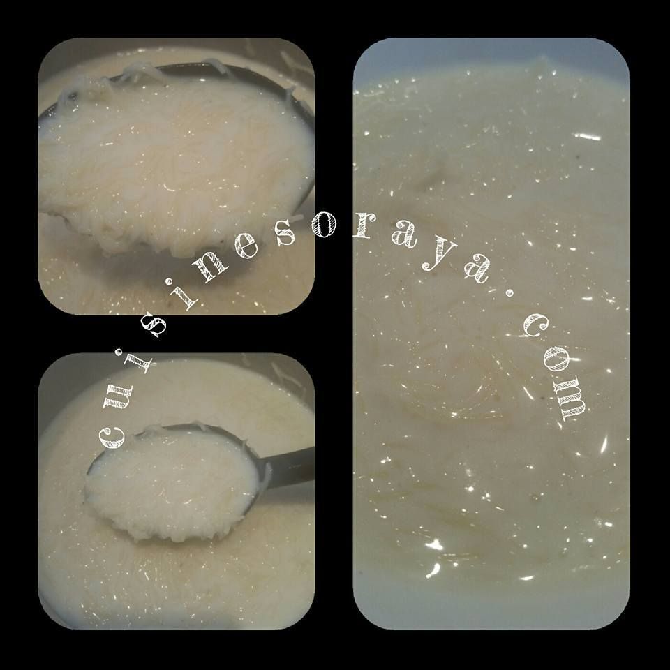 Soupe aux vermicelle au lait - Chorba bel hlib