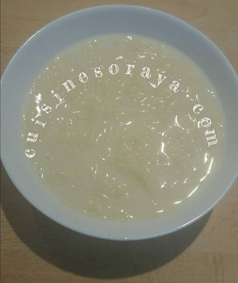 Soupe aux vermicelle au lait - Chorba bel hlib