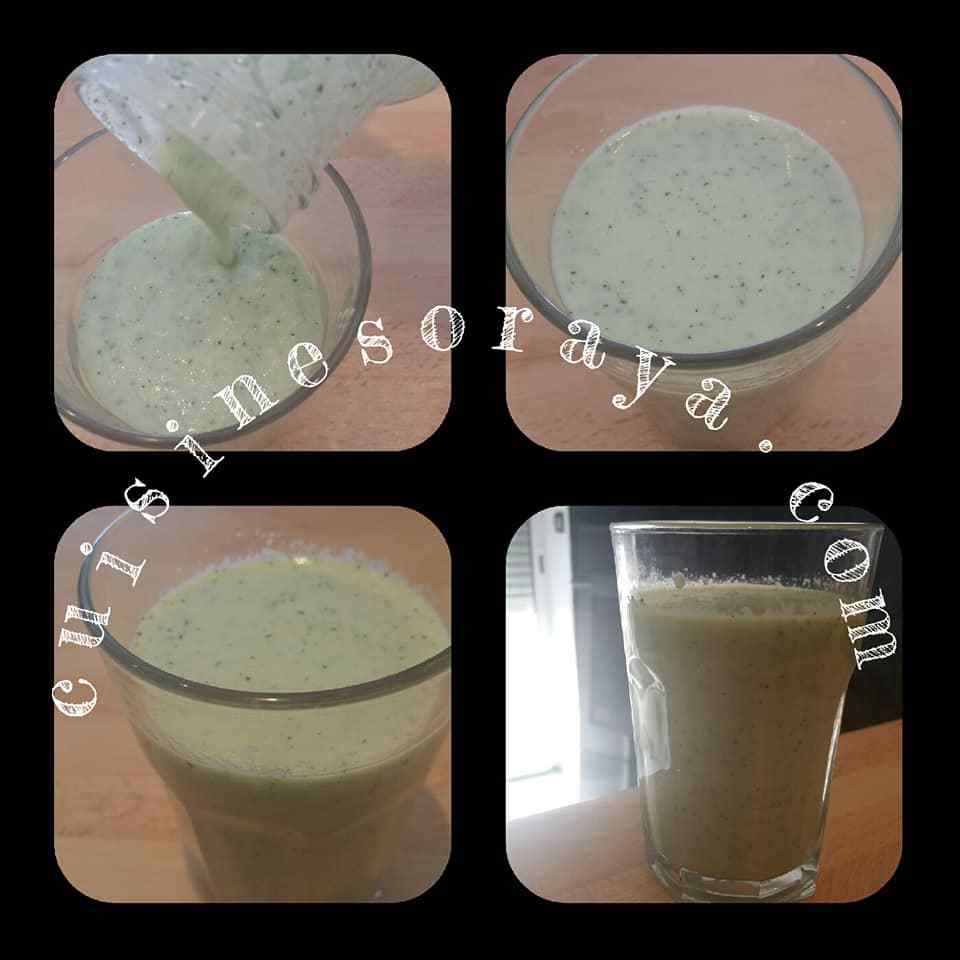 Gaspacho concombre - menthe fraîche