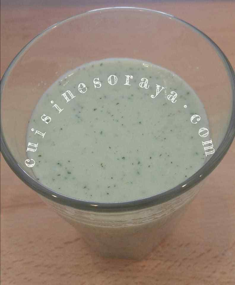 Gaspacho concombre - menthe fraîche