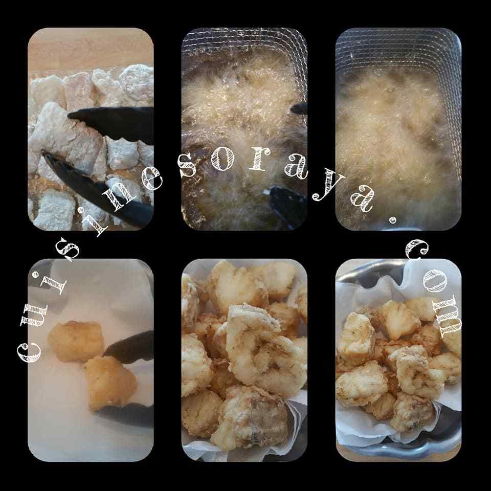 Cabillaud croustillant aux petits légumes