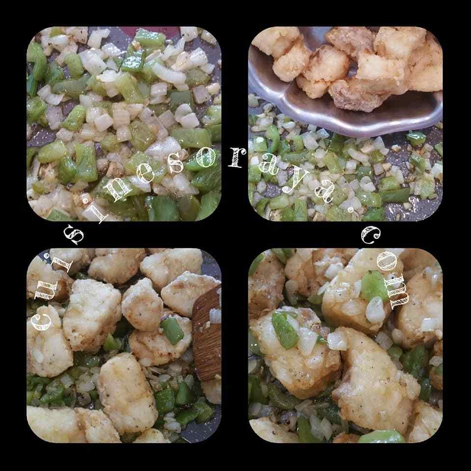 Cabillaud croustillant aux petits légumes