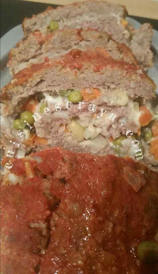 Roulé kefta aux macédoine et fromage