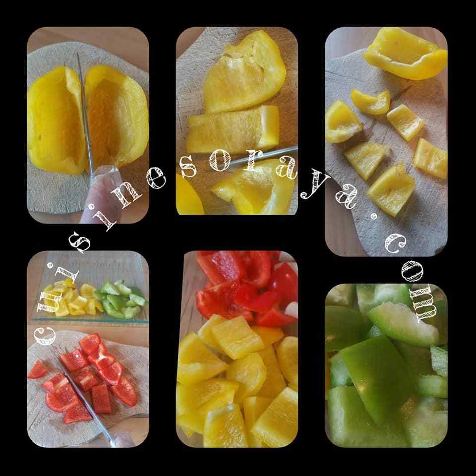 Brochette de poulet marinées