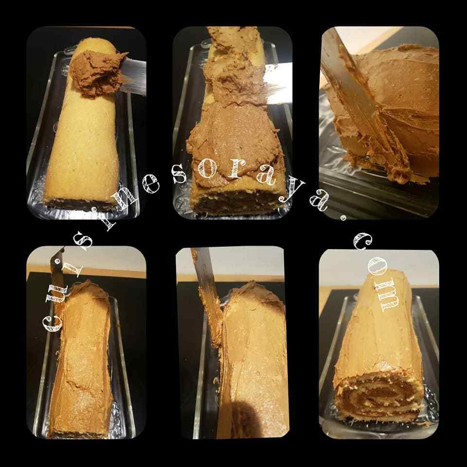 Roulé café noisette