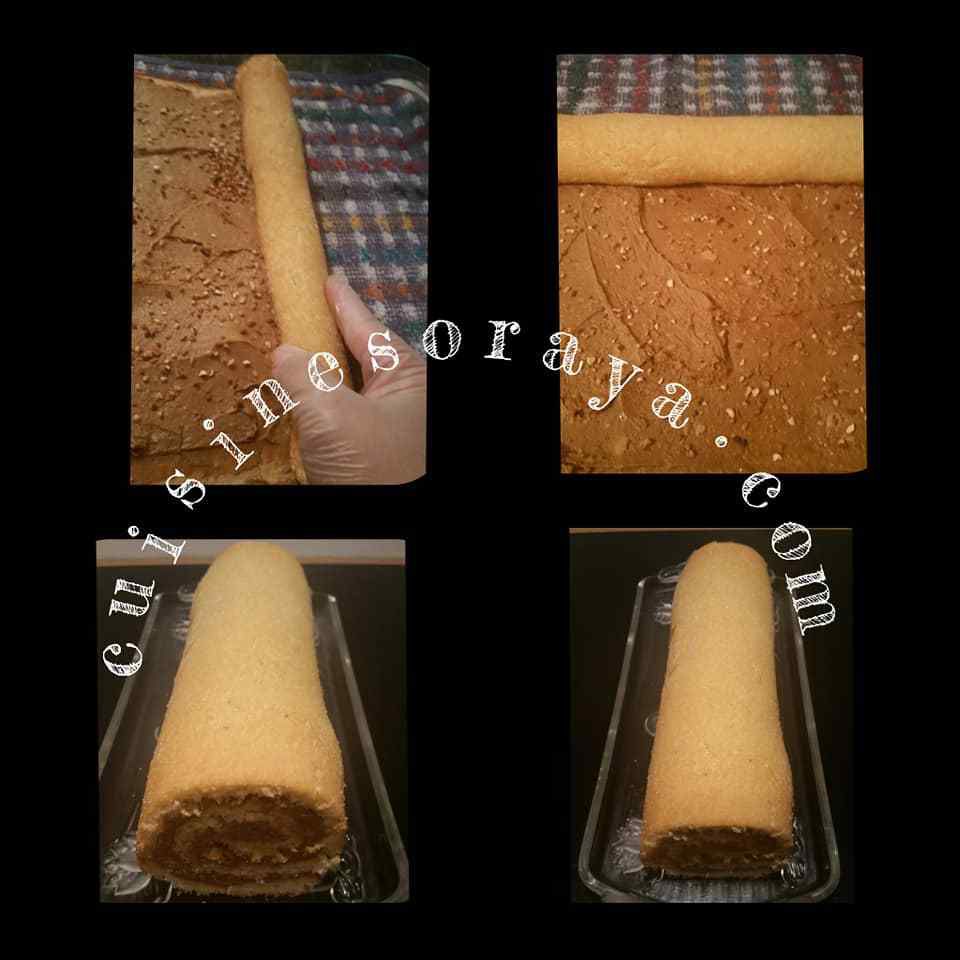 Roulé café noisette