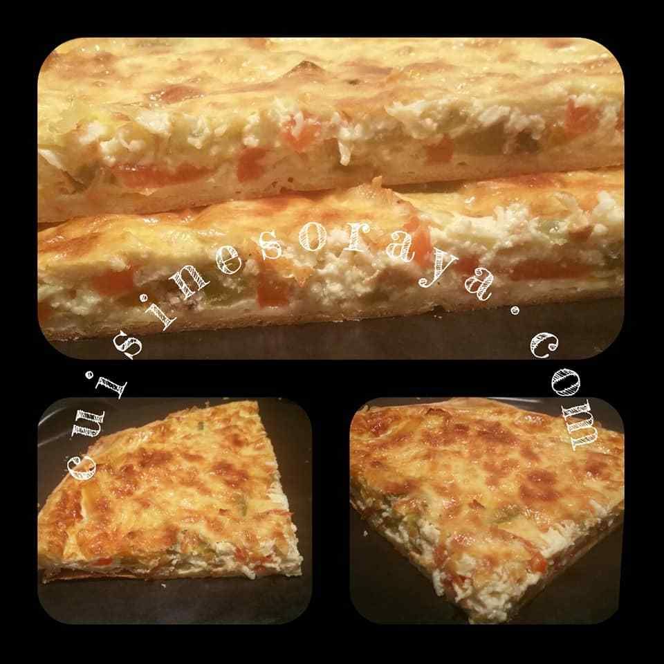 Tarte aux 3 poivrons