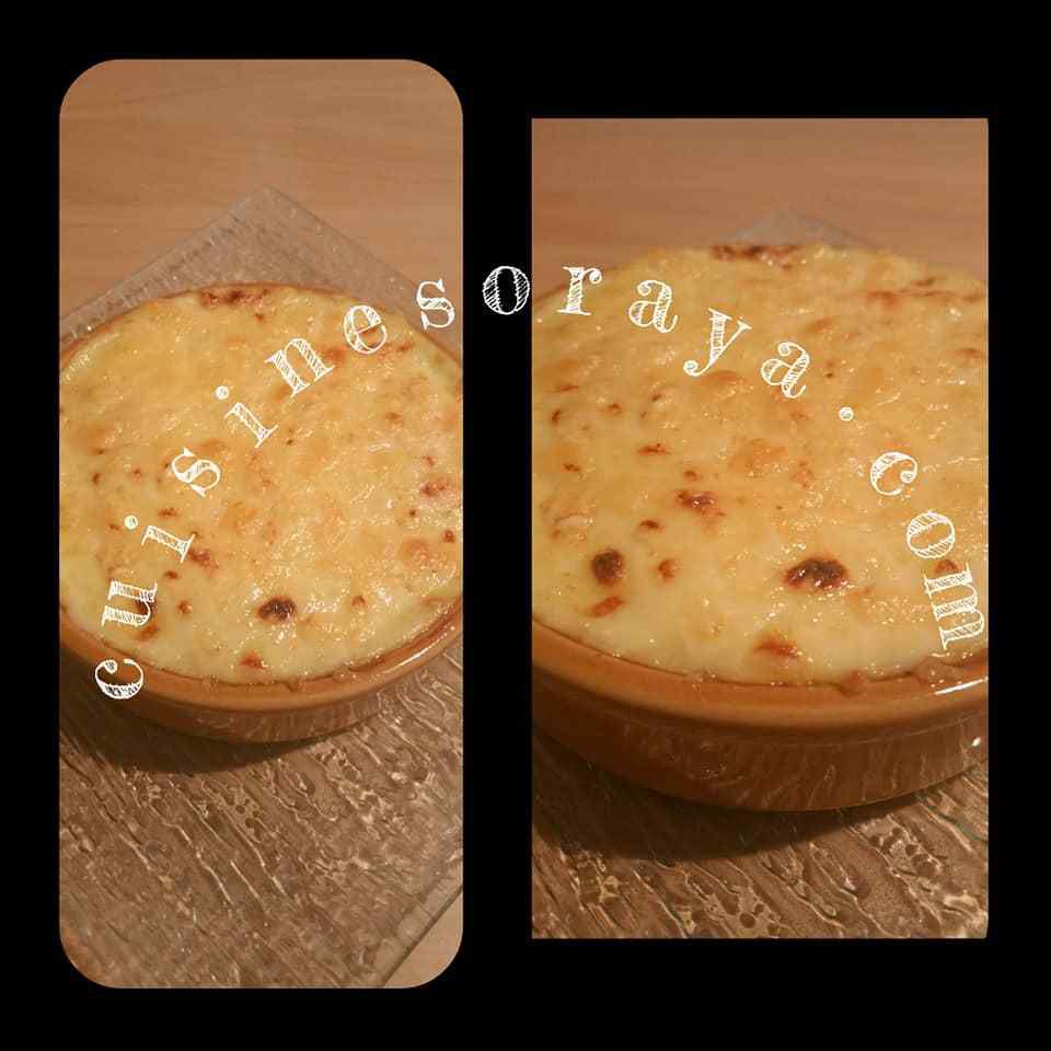 Gratin de poireaux au jambon de dinde