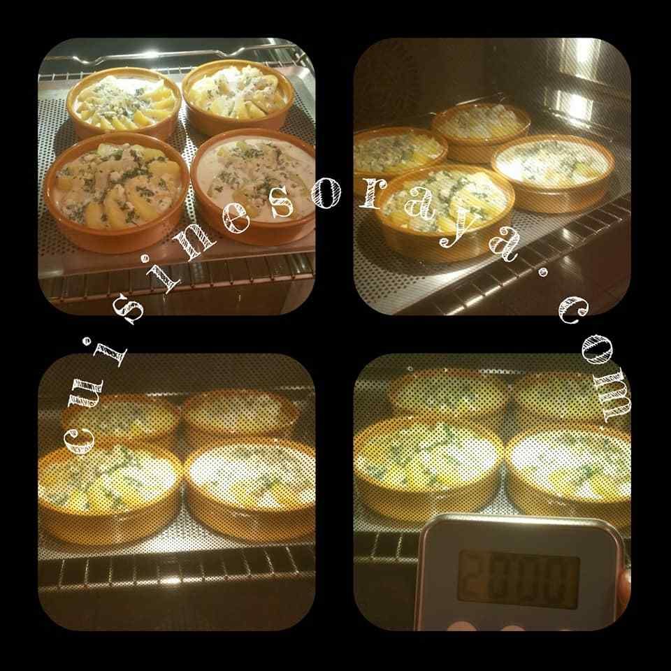 Gratin de pommes de terre au boursin