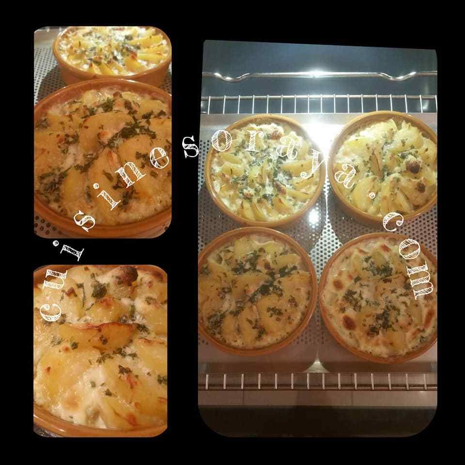 Gratin de pommes de terre au boursin