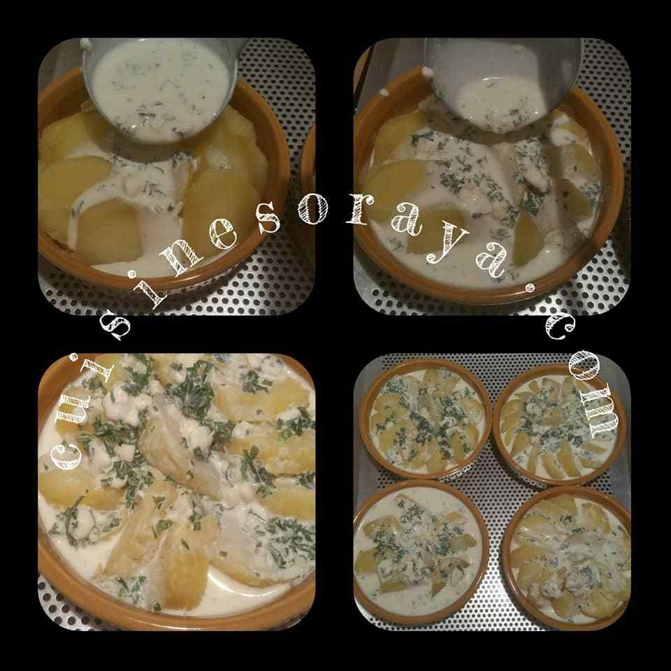 Gratin de pommes de terre au boursin