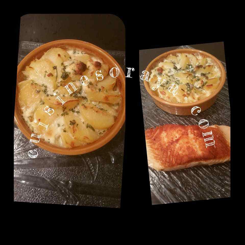 Gratin de pommes de terre au boursin
