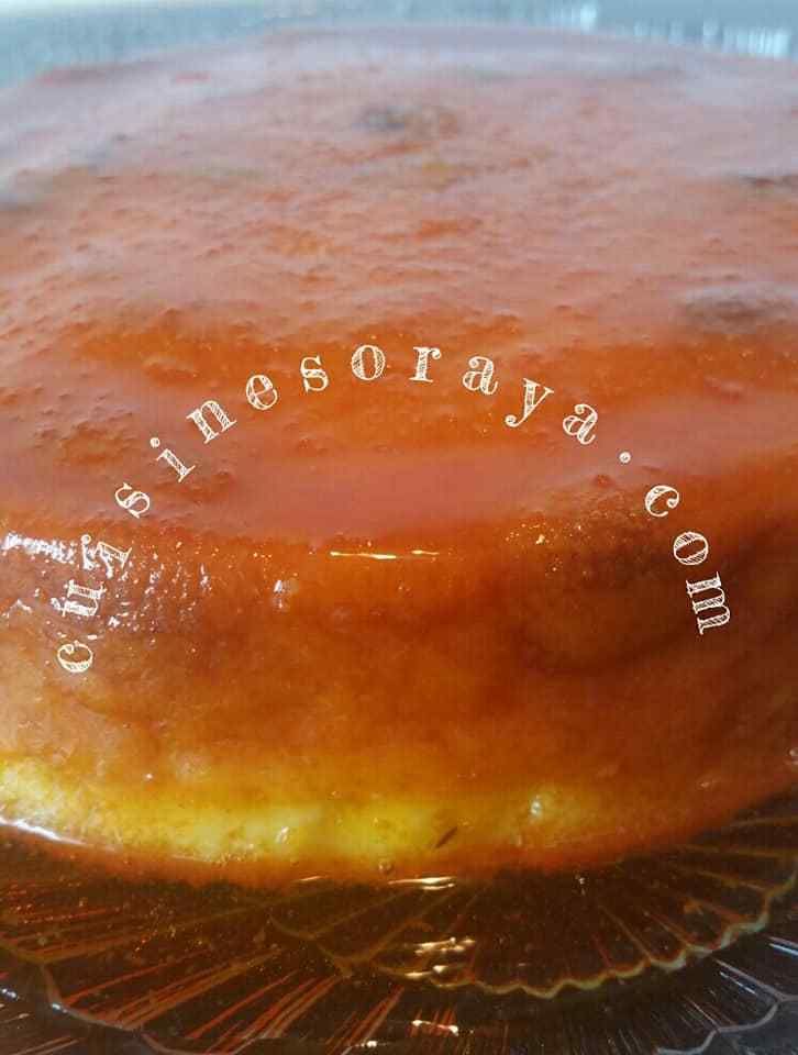 Gâteau semoule caramel