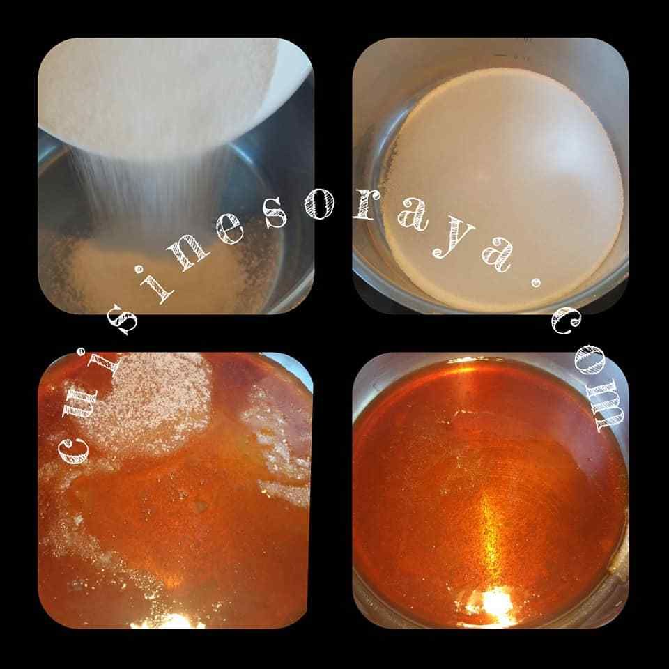 Gâteau semoule caramel