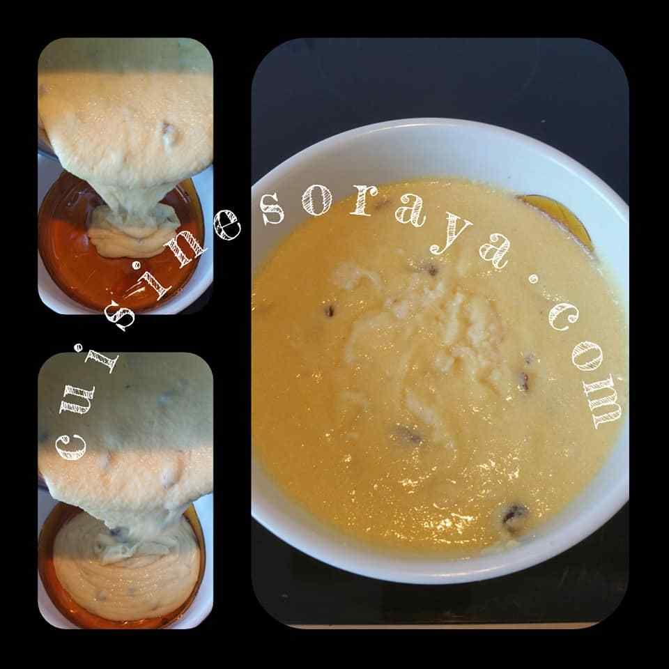 Gâteau semoule caramel