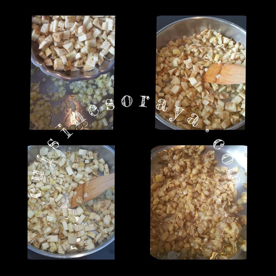 Hachis Parmentier d'aubergine