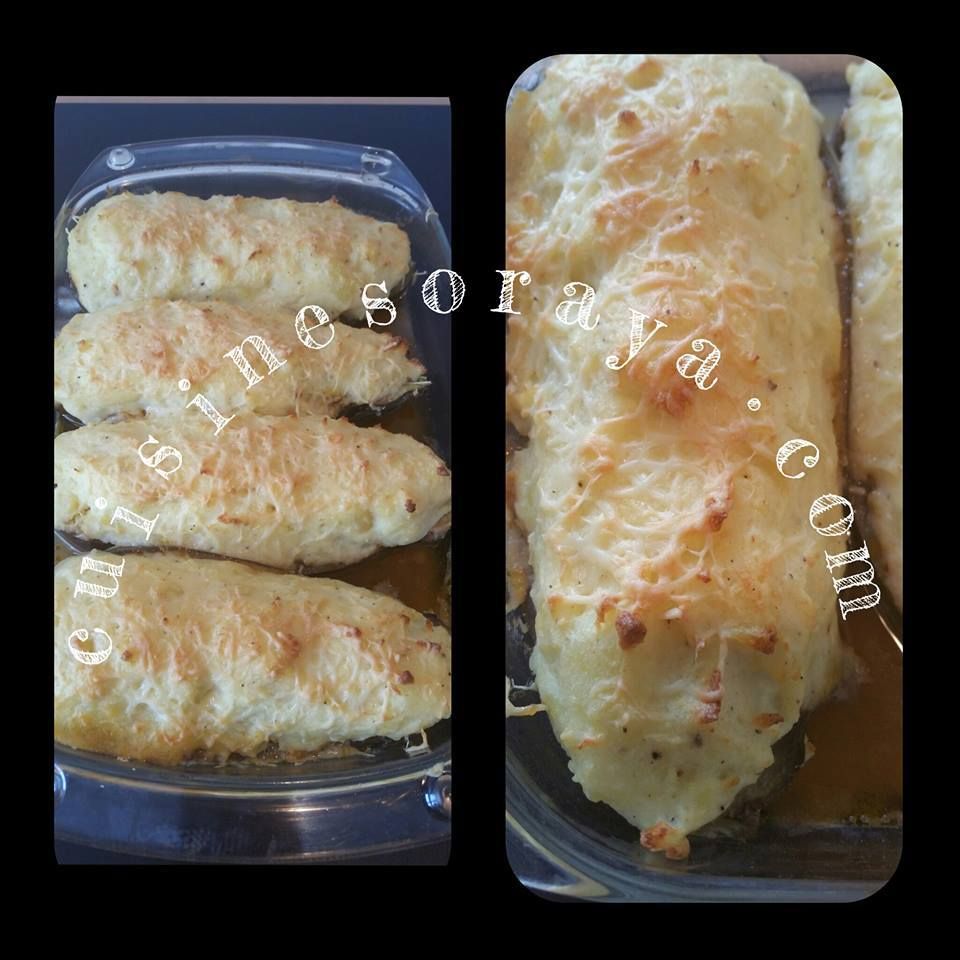 Hachis Parmentier d'aubergine