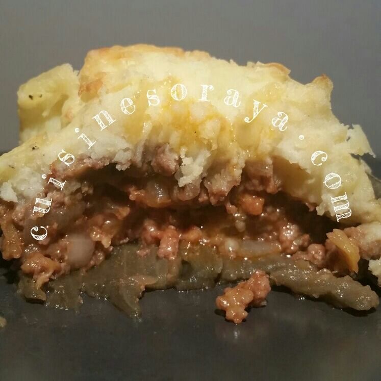 Hachis Parmentier d'aubergine