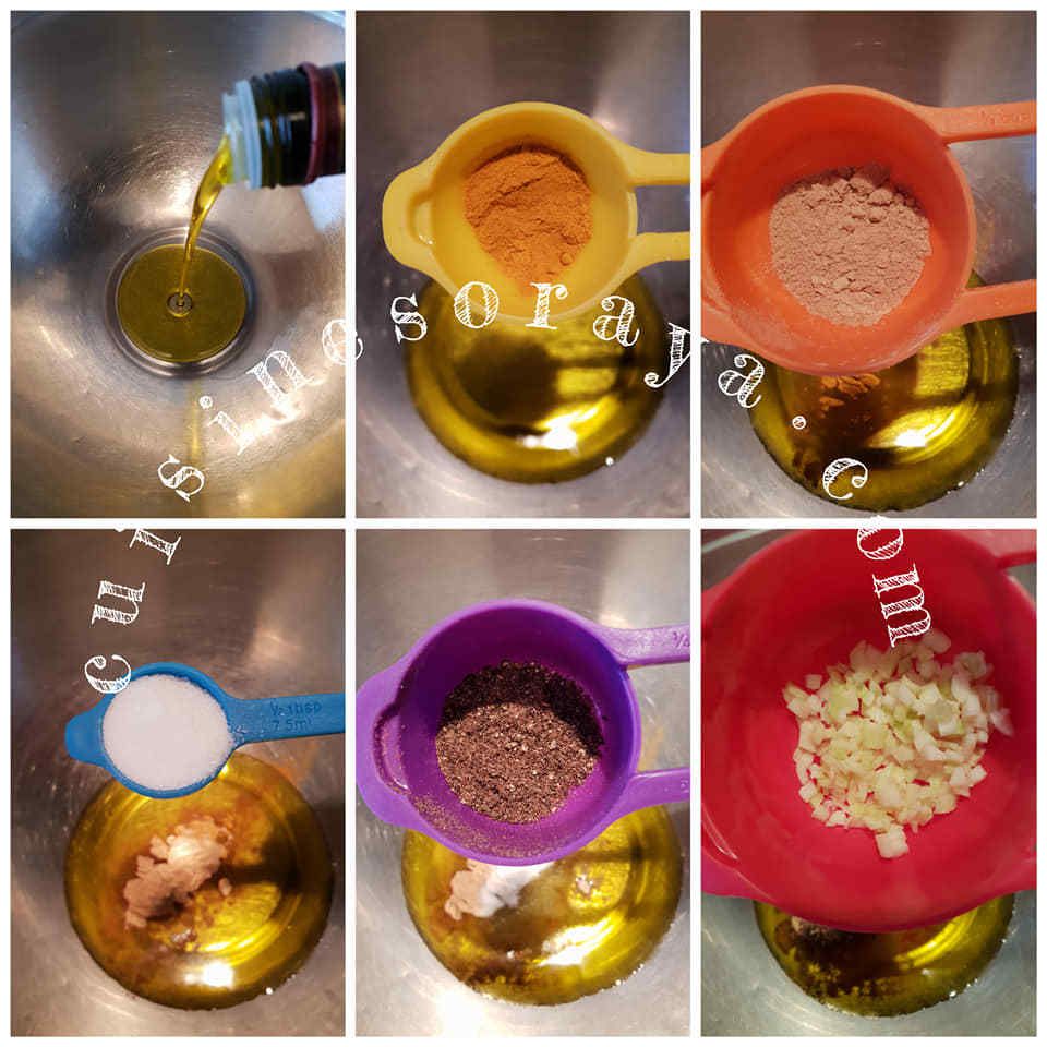 Tajine viande aux pruneaux, abricots et amandes