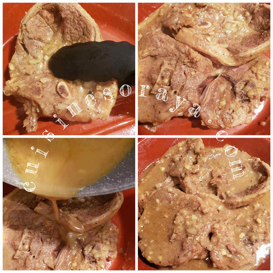 Tajine viande aux pruneaux, abricots et amandes