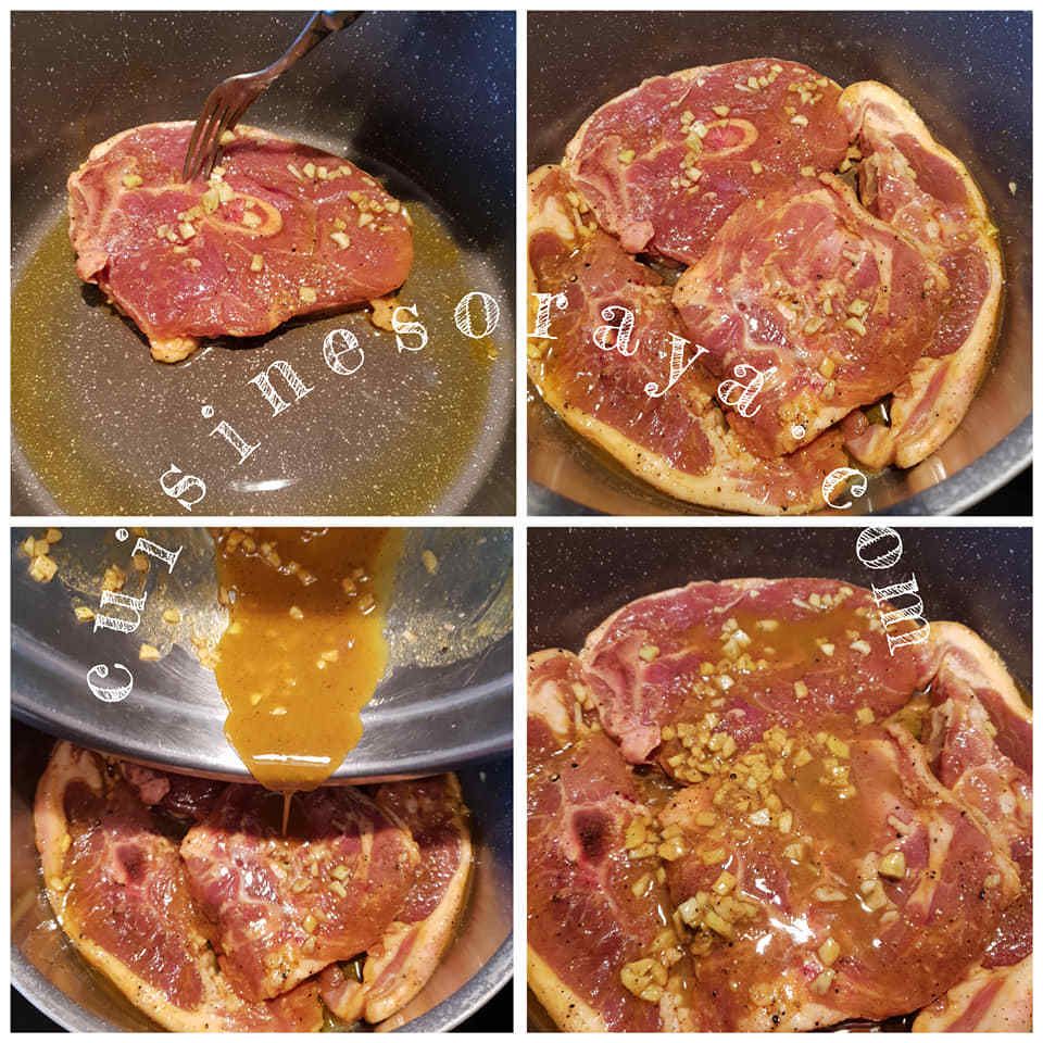 Tajine viande aux pruneaux, abricots et amandes