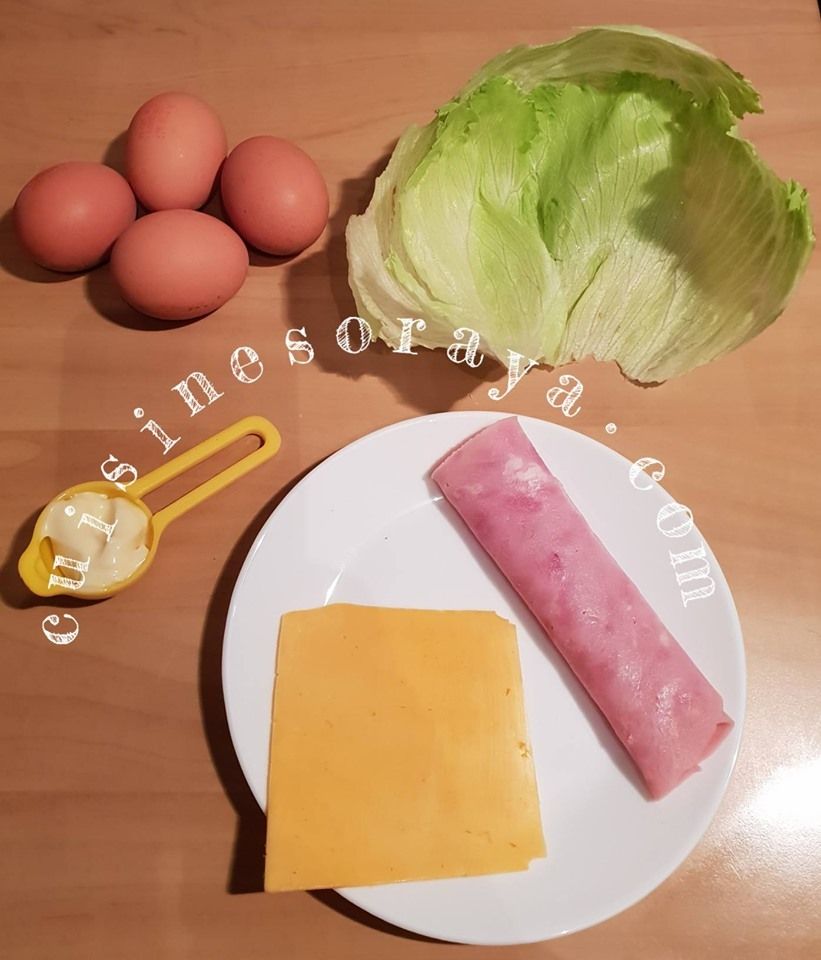 Oeuf dur façon burger