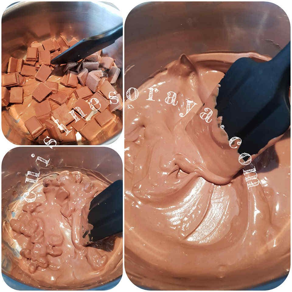 Gâteau 3 chocolats individuel