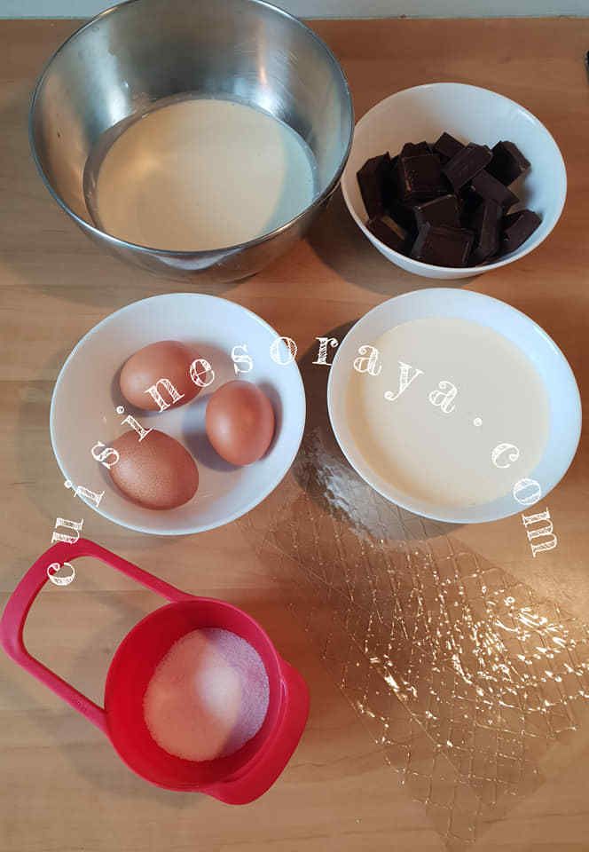 Gâteau 3 chocolats individuel