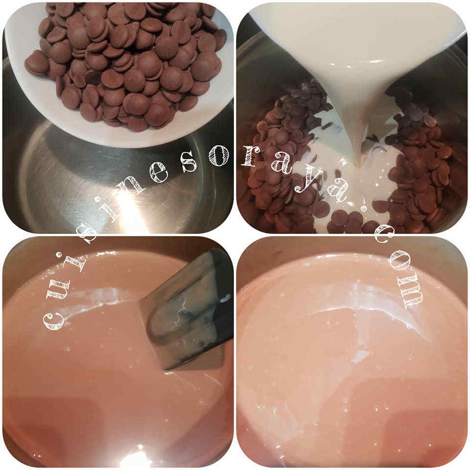 Gâteau 3 chocolats individuel