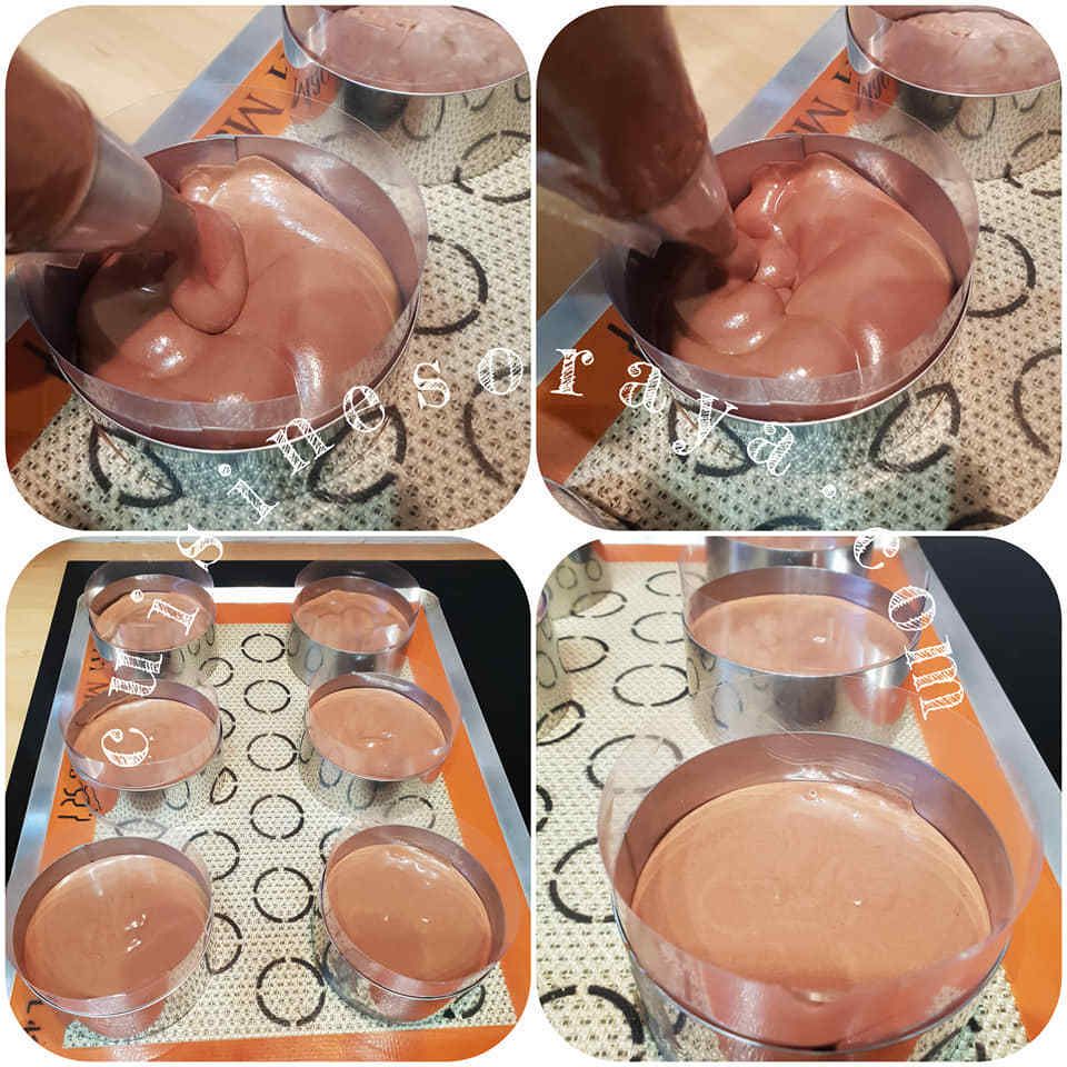 Gâteau 3 chocolats individuel