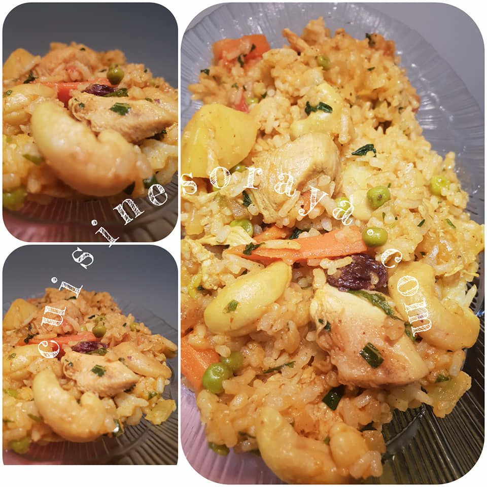 Riz Biryani au poulet