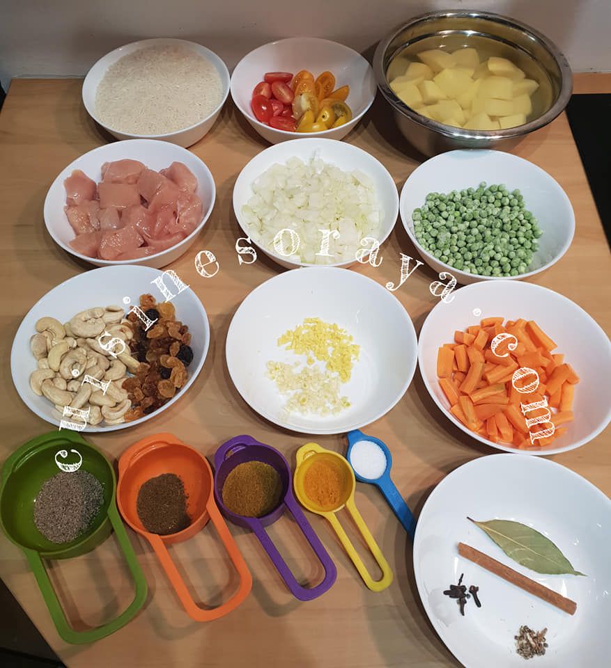 Riz Biryani au poulet