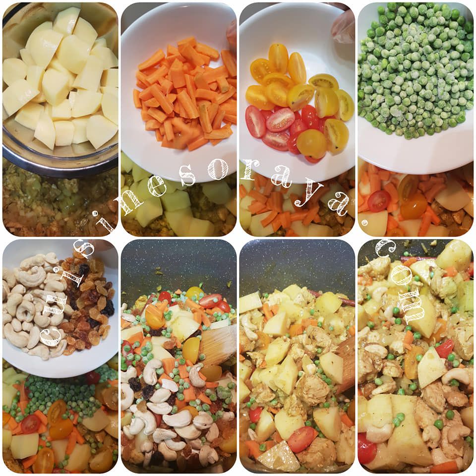 Riz Biryani au poulet