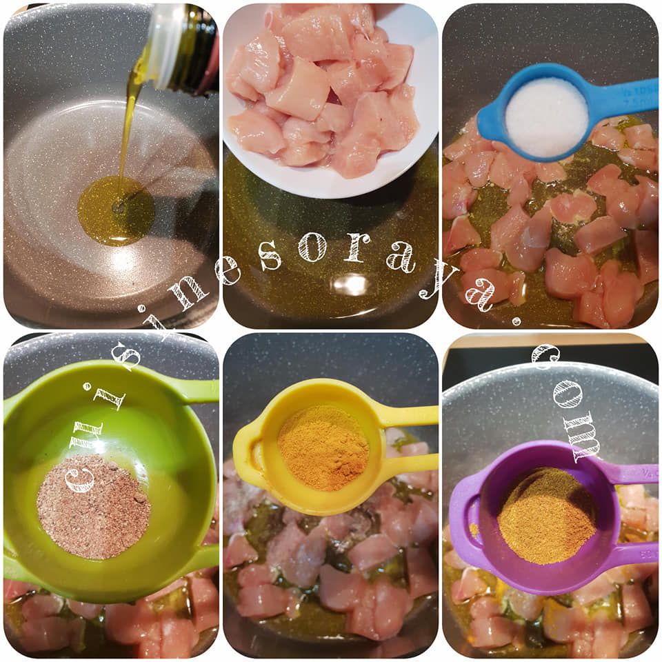 Riz Biryani au poulet