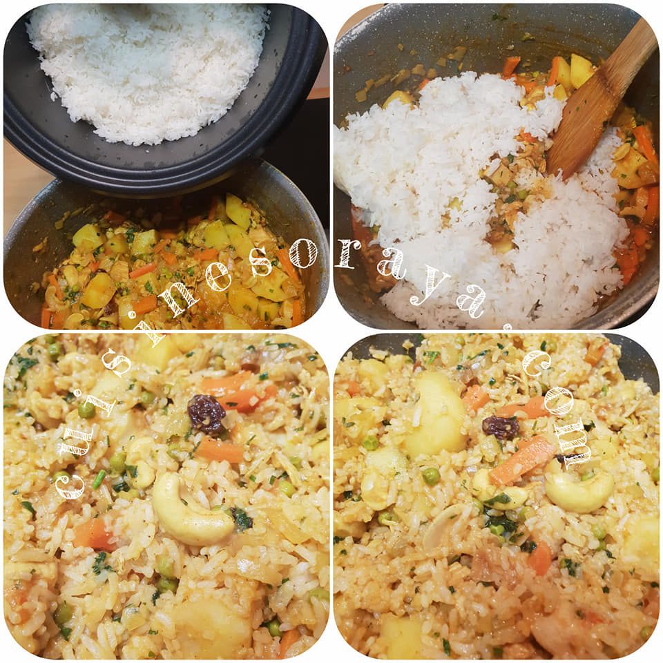 Riz Biryani au poulet