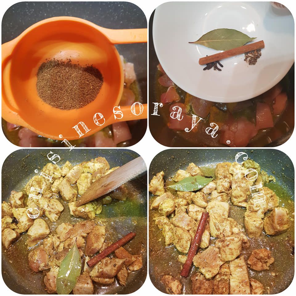 Riz Biryani au poulet