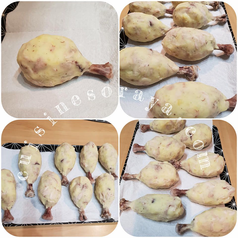 Poulet croustillant aux pommes de terre