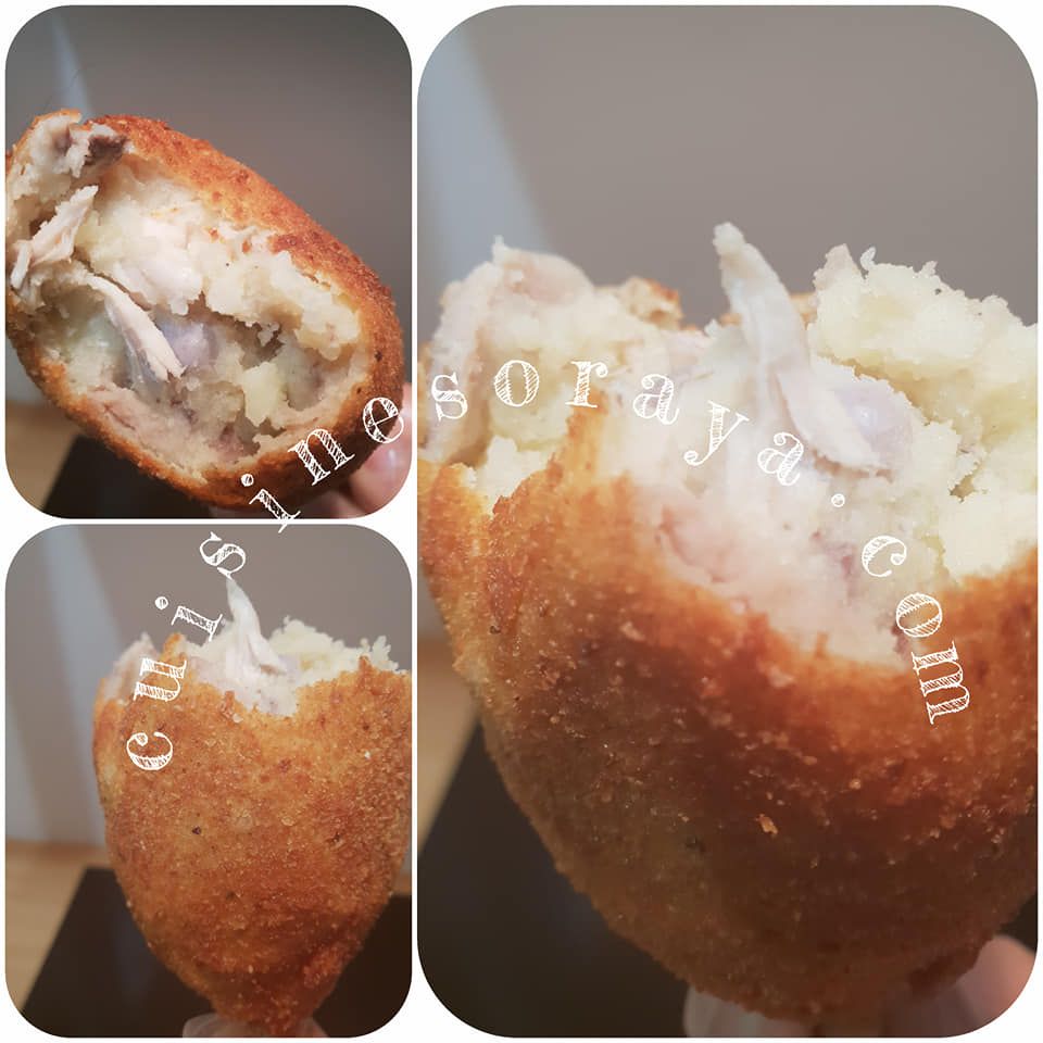 Poulet croustillant aux pommes de terre