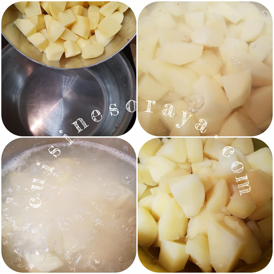 Poulet croustillant aux pommes de terre