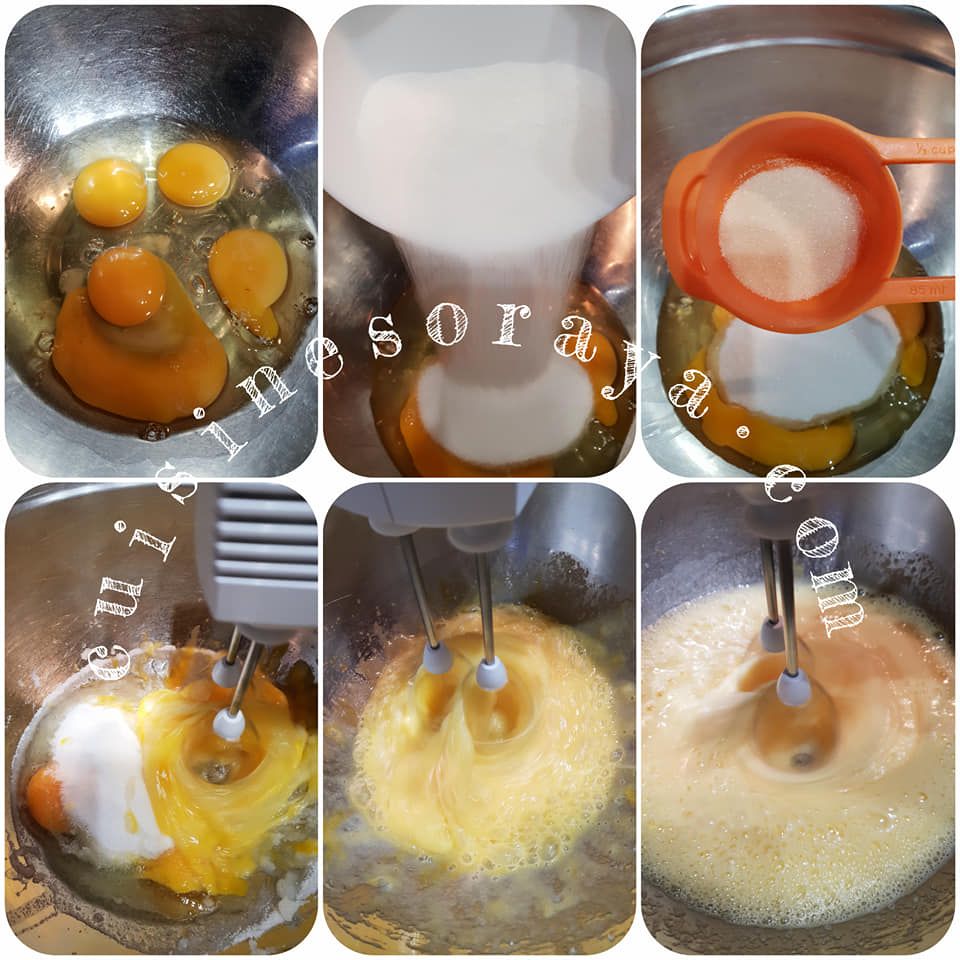 Gâteau à la pêche et aux noix de pécan