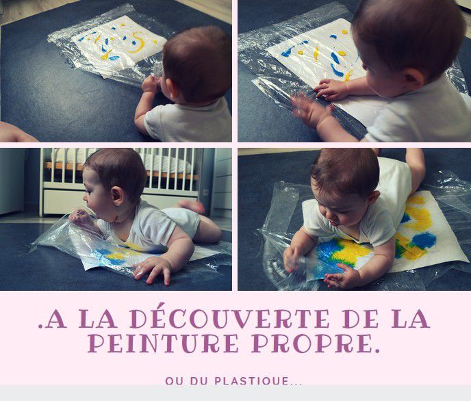 Activité enfants 0 – 10 ans : DIY Peinture propre 