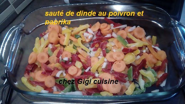 Saute De Dinde Au Paprika Et Poivrons Gigi Cuisine Gourmande